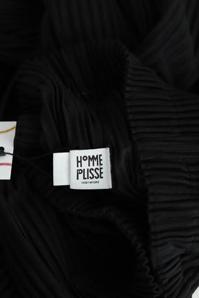 Pantalon droit Pleats Please  Noir