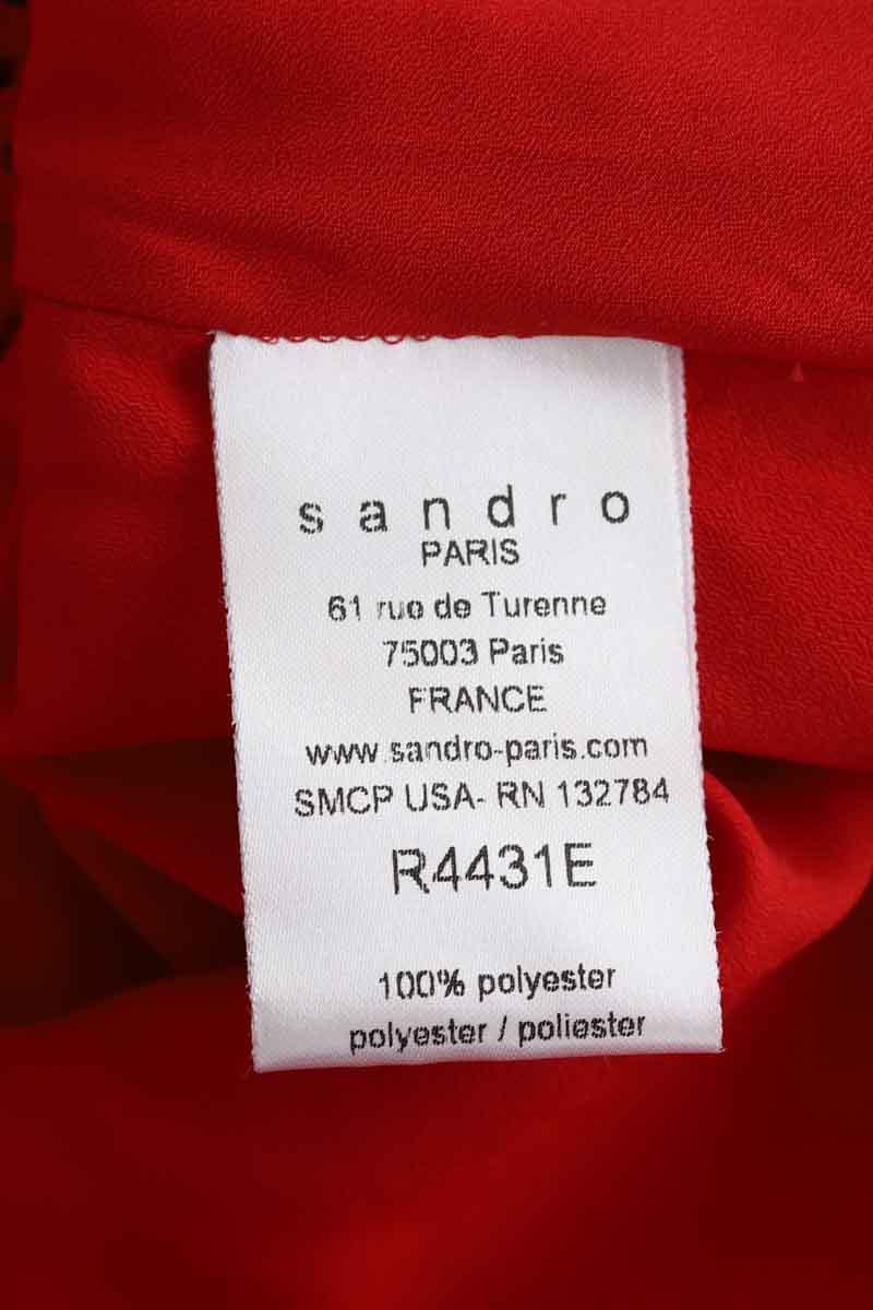 Robe Sandro  Rouge