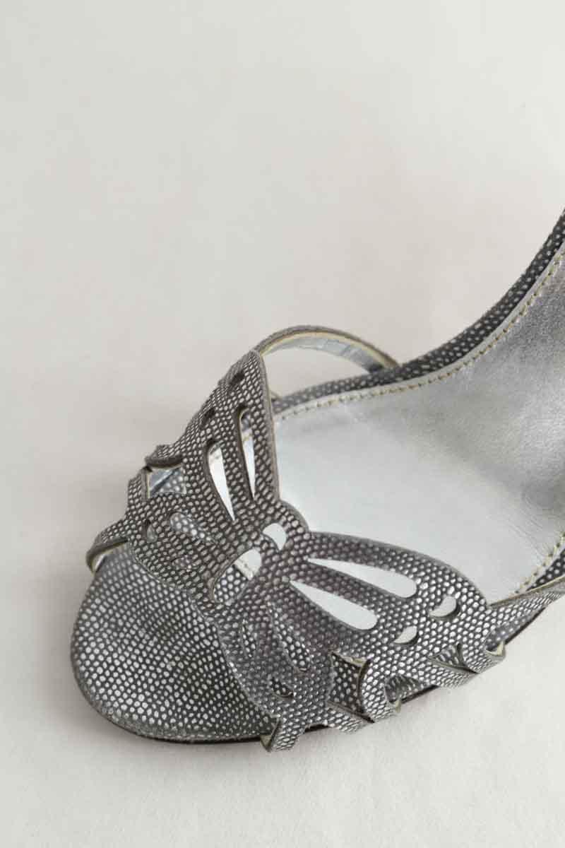 Talons Sergio Rossi  Argent