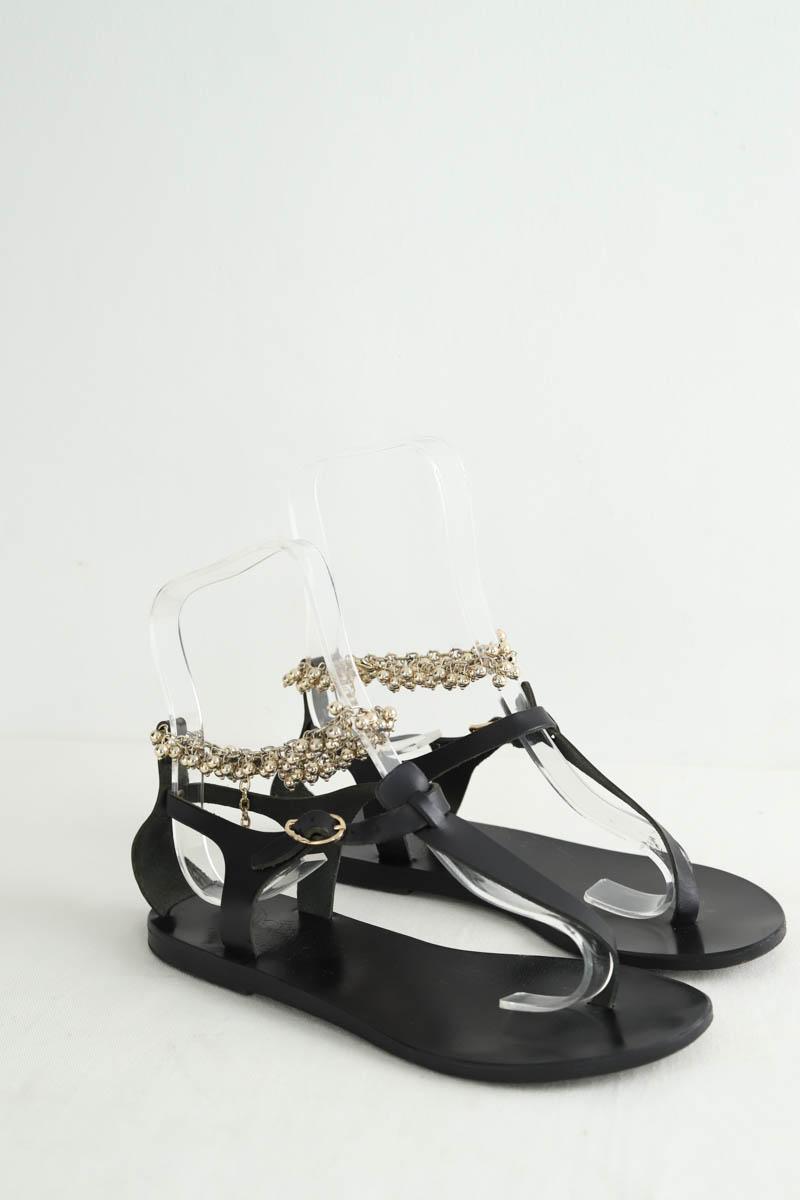 Sandales Ancient Greek Sandals  Noir