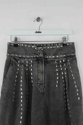 Jean droit Alberta Ferretti  Gris