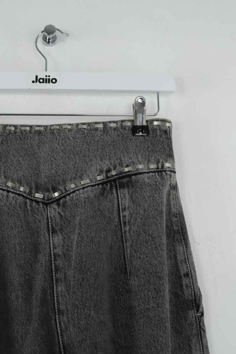 Jean droit Alberta Ferretti  Gris