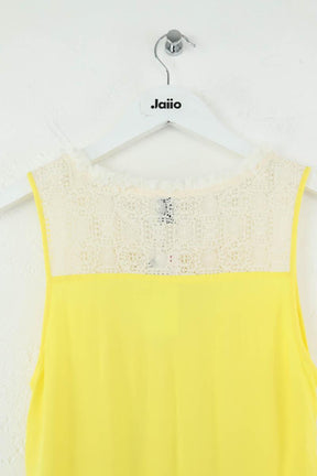 Top sans manche Pinko  Jaune
