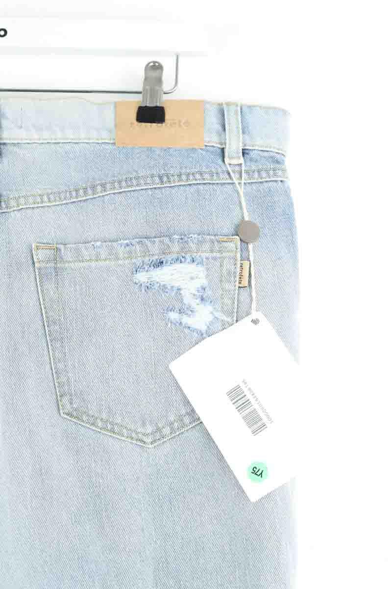Jean droit Retrofete  Bleu