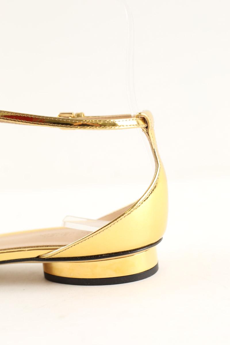 Ballerines Bottega Veneta  Doré