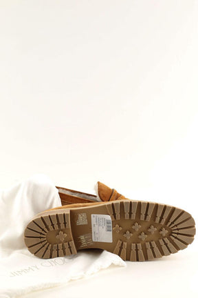 Mocassins Jimmy Choo  Camel