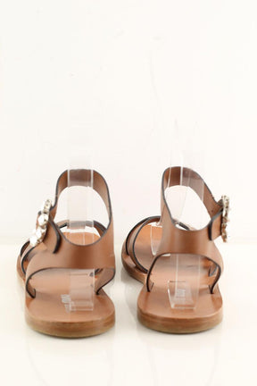 Sandales Miu Miu  Marron