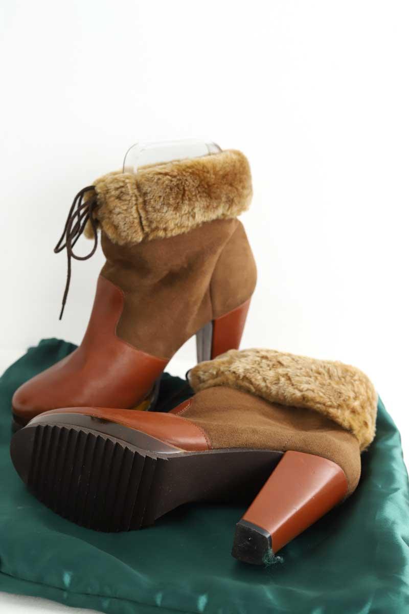Boots Robert Clergerie  Marron