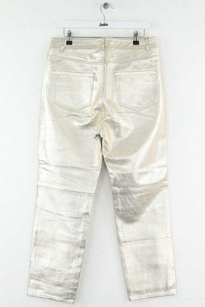 Pantalon droit PLUME  Doré