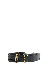 Ceinture en cuir Maje  Noir