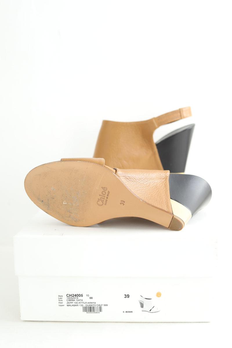 Talons Chloé  Camel