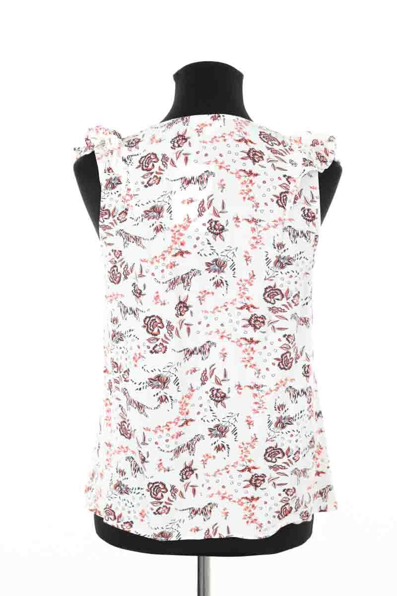 Top sans manche Claudie Pierlot  Blanc