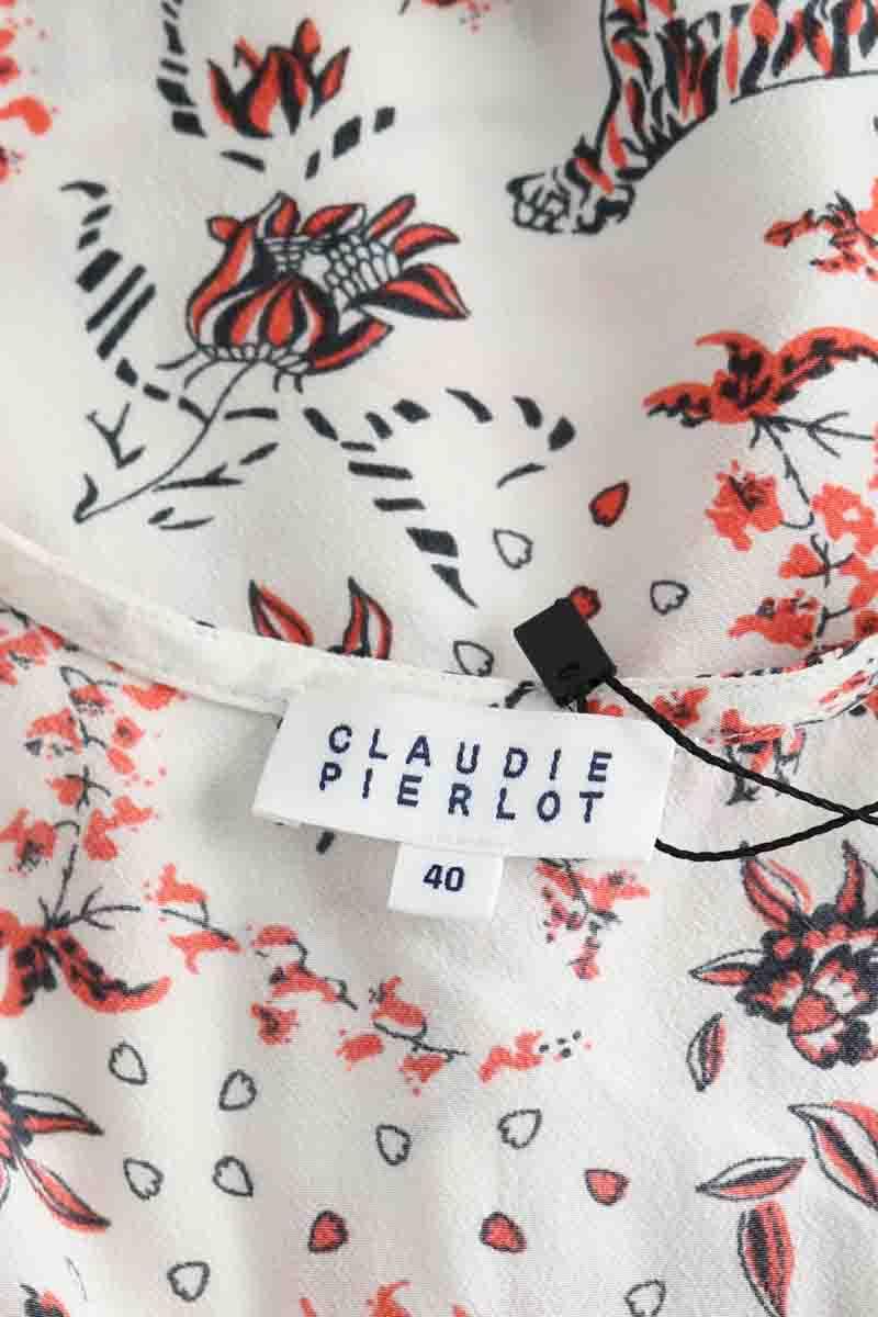 Top sans manche Claudie Pierlot  Blanc