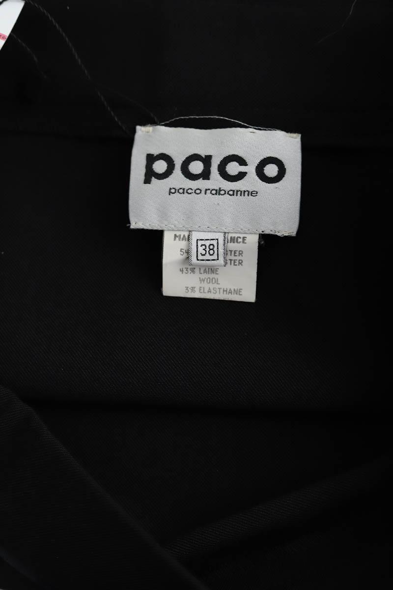 Jupe Paco Rabanne  Noir