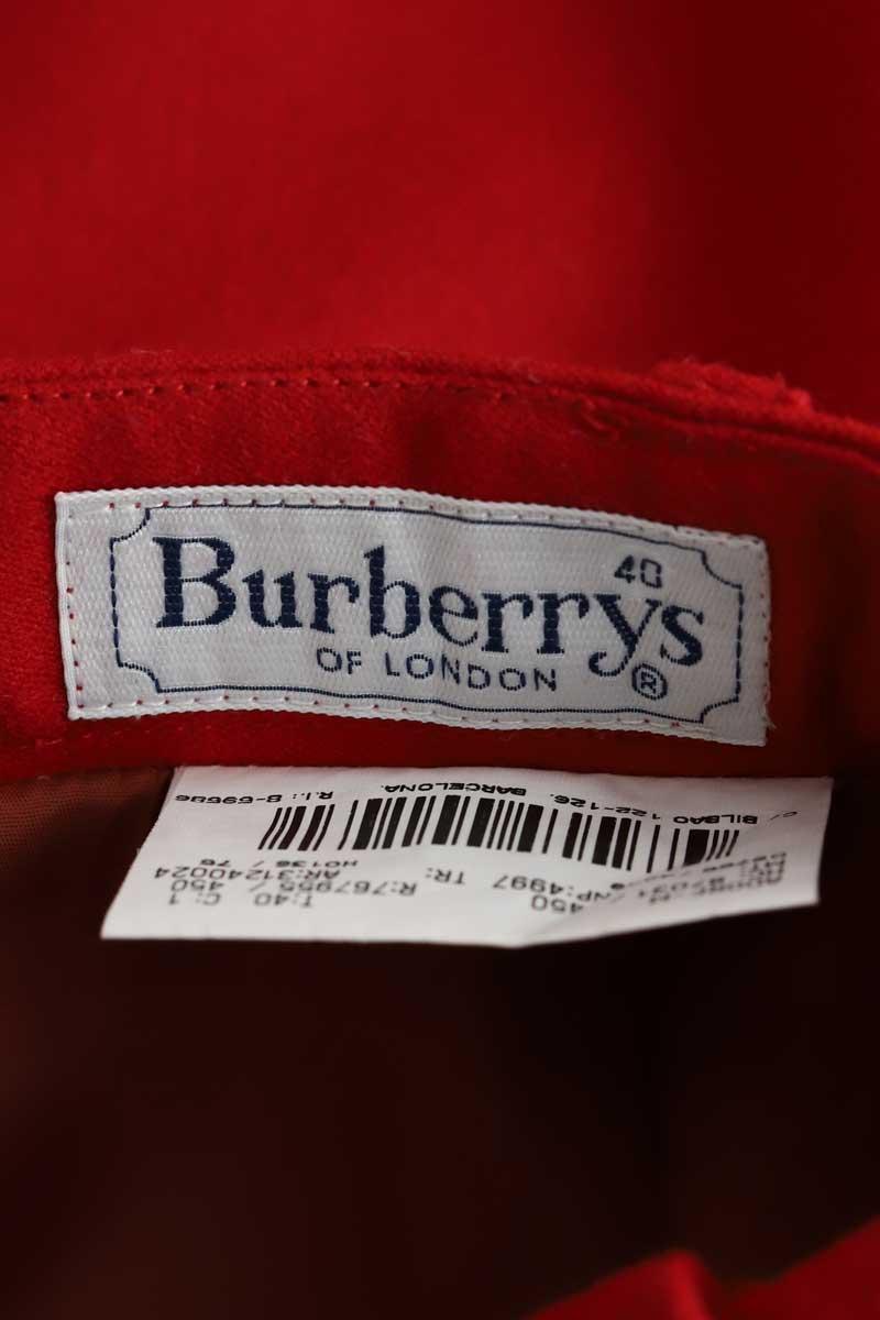 Jupe Burberry  Rouge