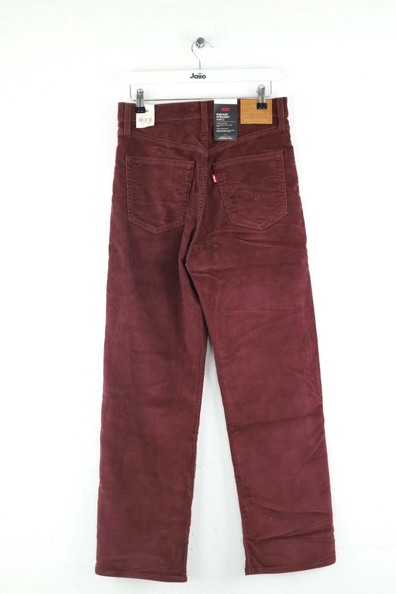 Pantalon droit Levi's  Bordeaux