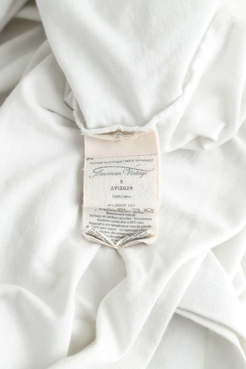 T-shirt American Vintage  Blanc