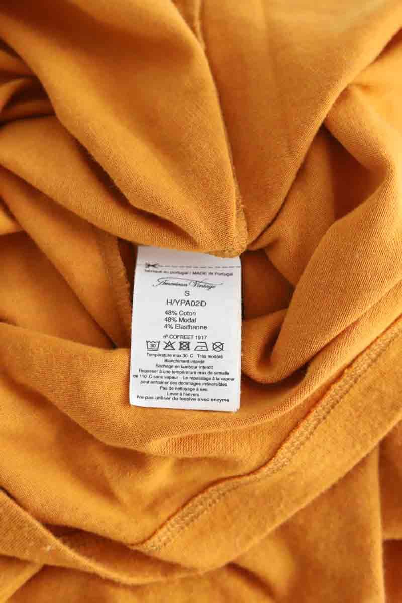 T-shirt Vintage  Orange