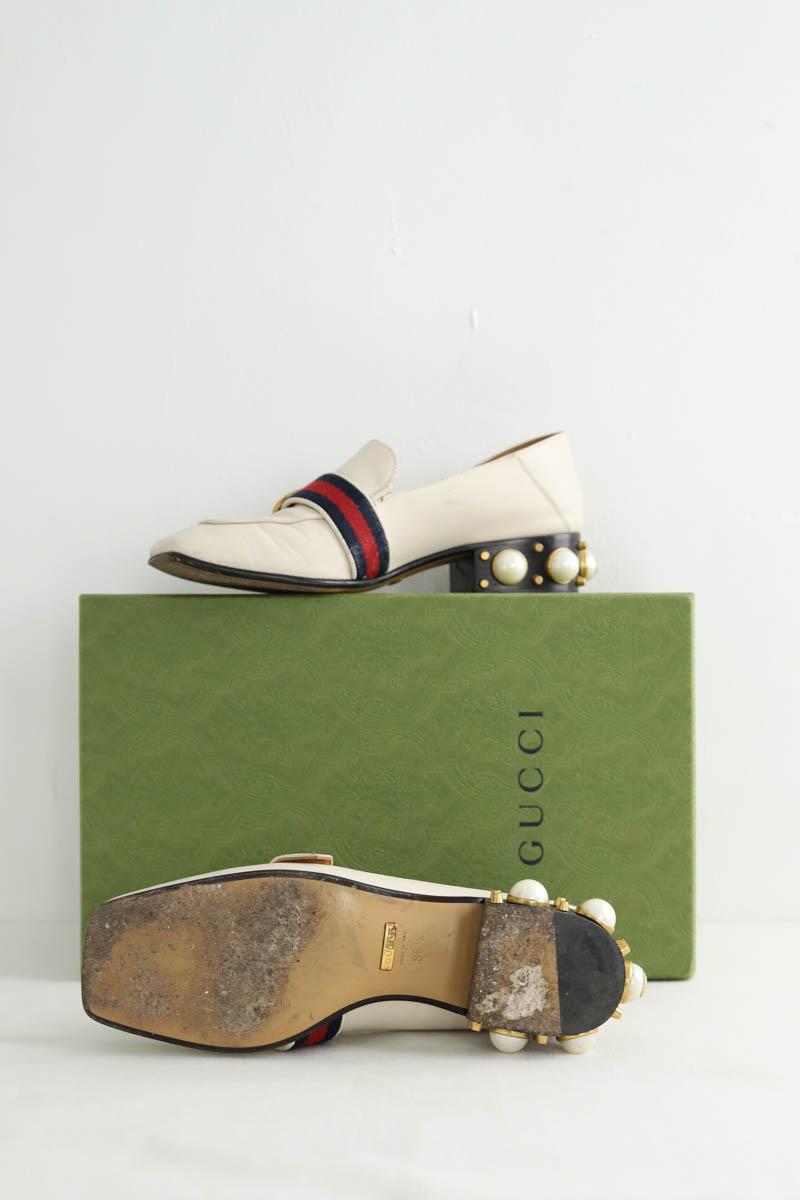 Mocassins Gucci  Blanc