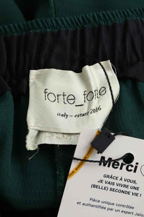 Pantalon droit Forte_Forte  Vert
