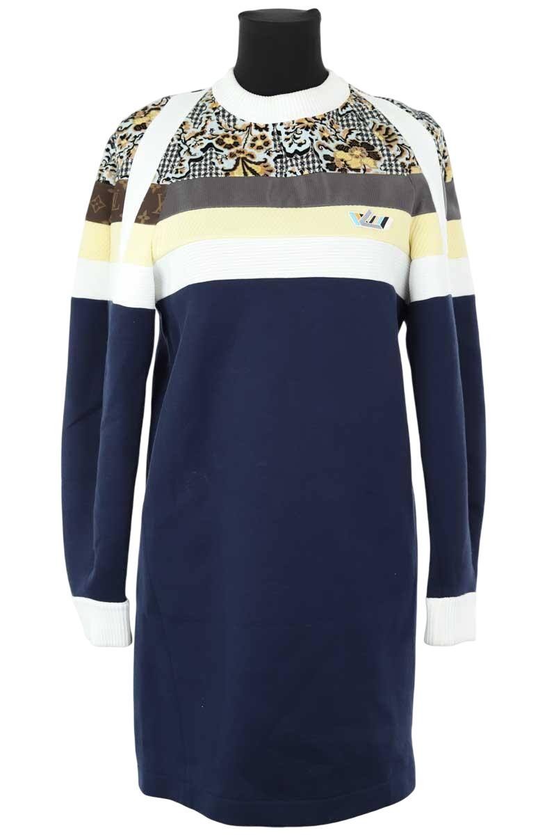 Robe Louis Vuitton  Bleu