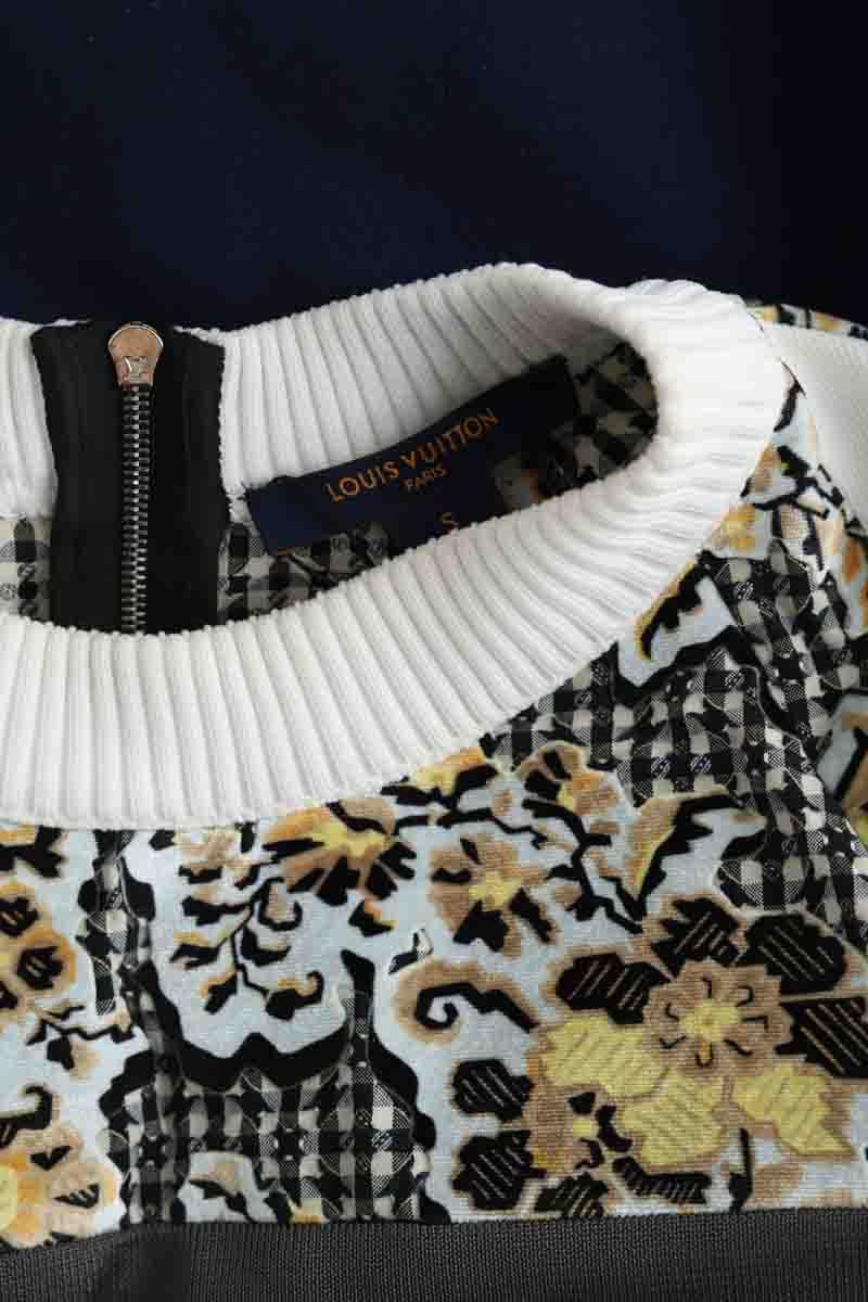Robe Louis Vuitton  Bleu