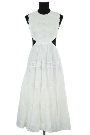 Robe Zimmermann  Blanc