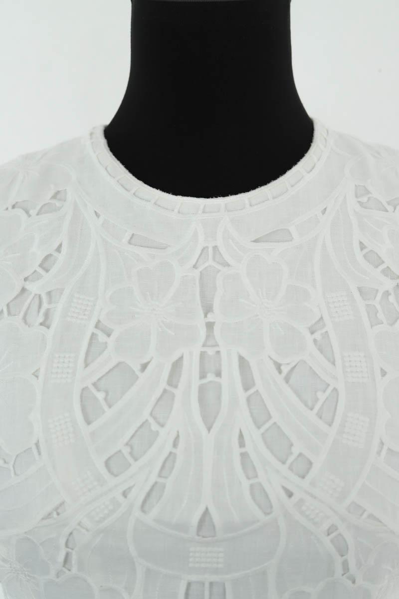 Robe Zimmermann  Blanc