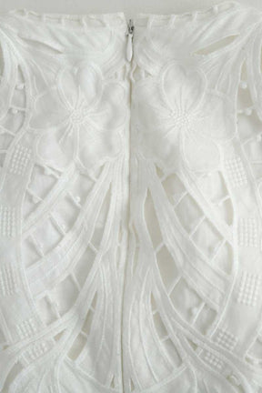 Robe Zimmermann  Blanc