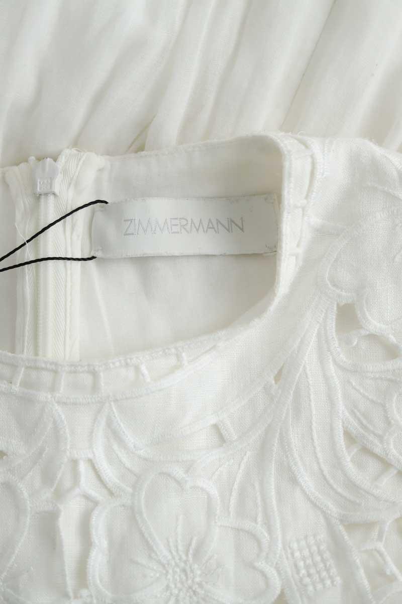 Robe Zimmermann  Blanc