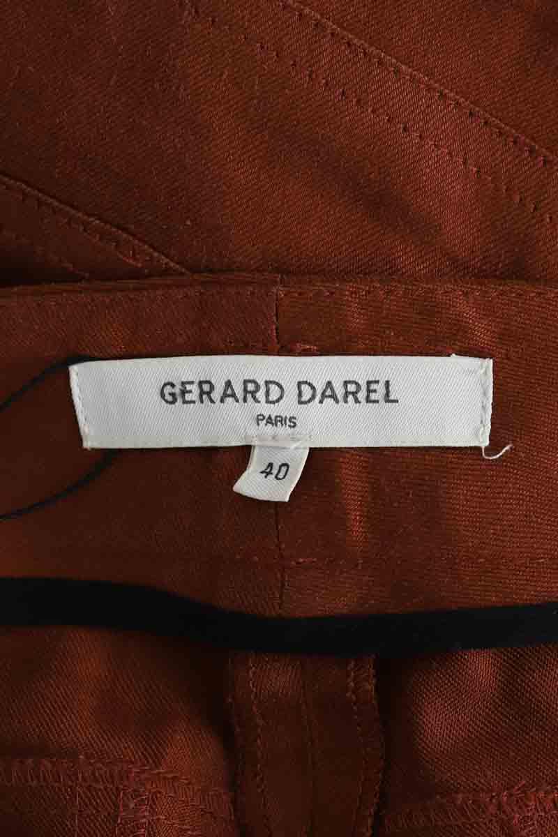 Pantalon droit Gerard Darel  Marron