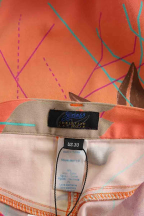 Pantalon droit Christian Lacroix  Orange
