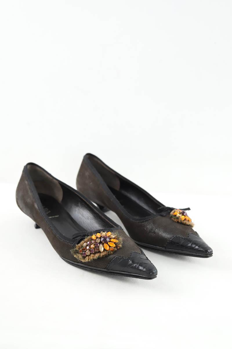 Ballerines Prada  Kaki
