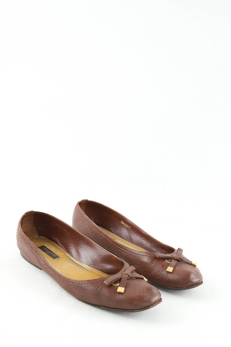 Ballerines Louis Vuitton  Marron