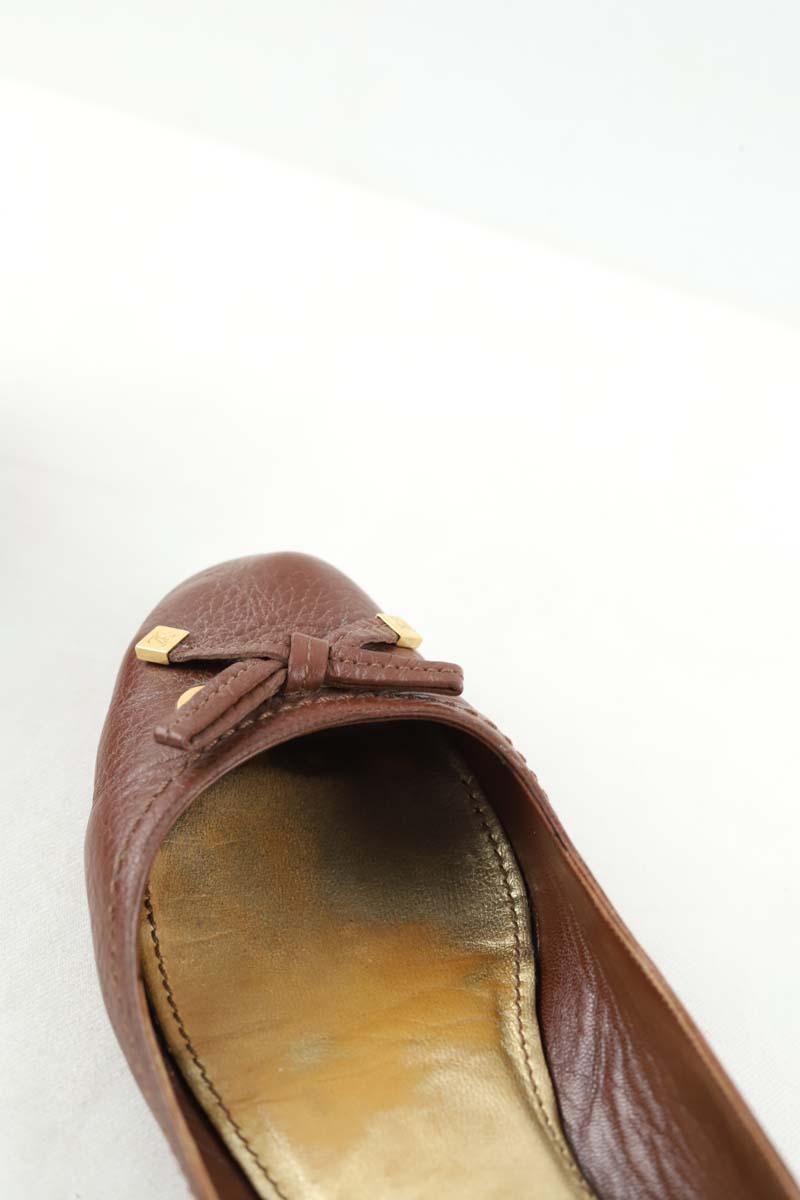 Ballerines Louis Vuitton  Marron