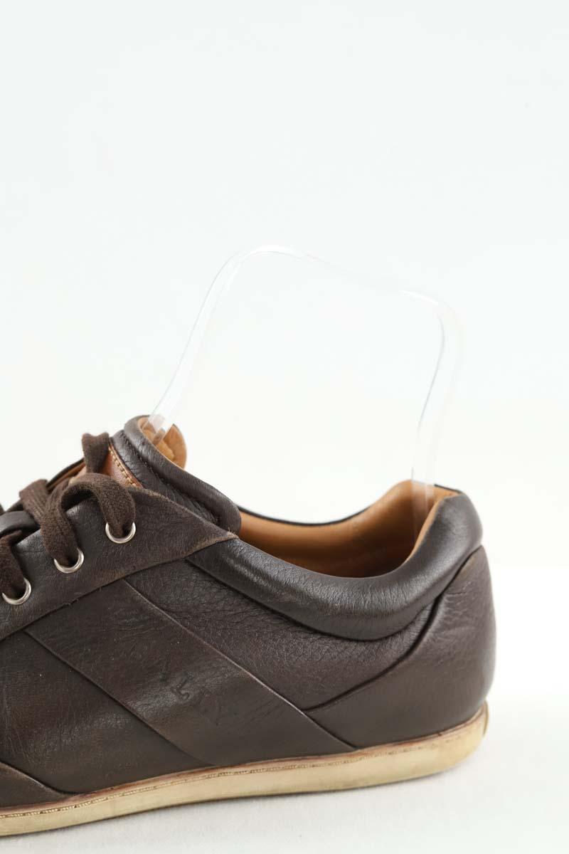 Baskets Bally  Marron