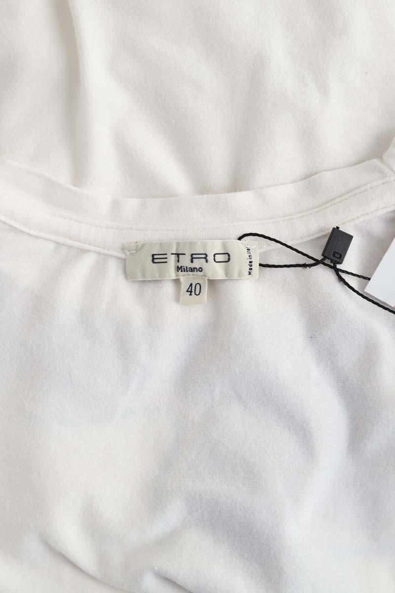 T-shirt Etro  Blanc