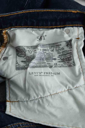 Jean droit Levi's 501 Bleu