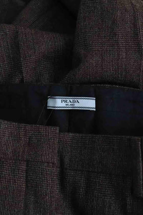 Pantalon droit Prada  Marron