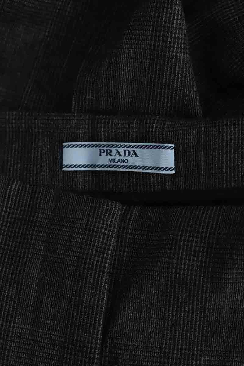 Pantalon droit Prada  Gris