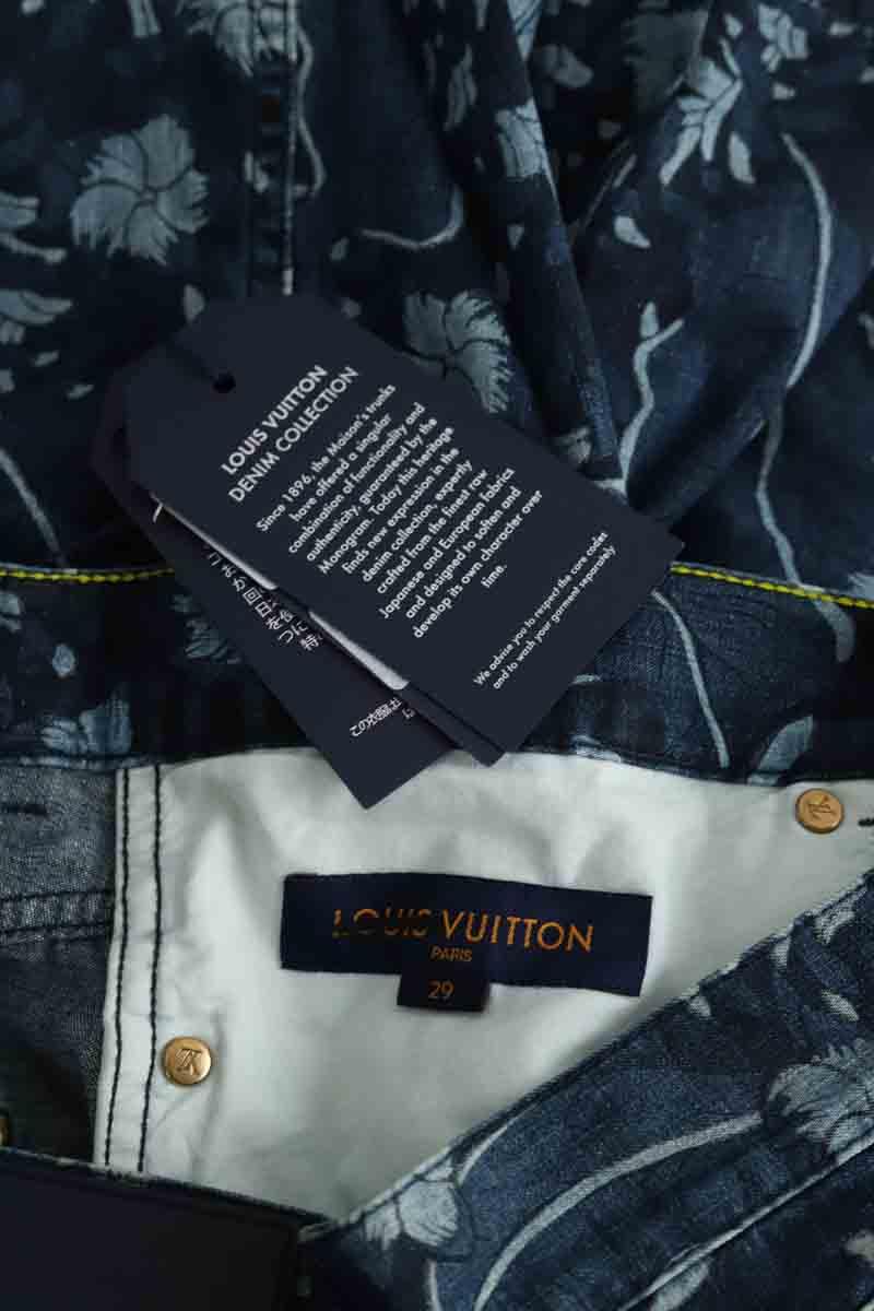 Short Louis Vuitton  Bleu