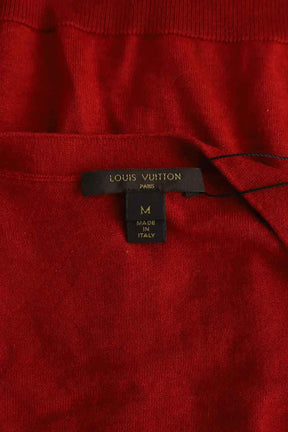 Gilet Louis Vuitton  Rouge