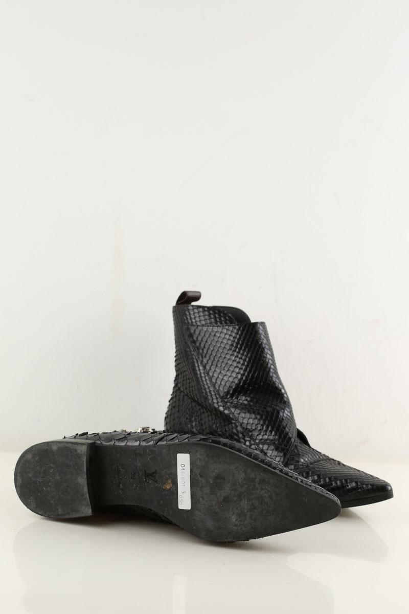 Boots Louis Vuitton  Noir