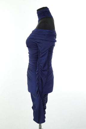 Robe Mugler  Bleu