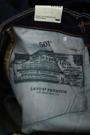 Jean droit Levi's 501 Bleu