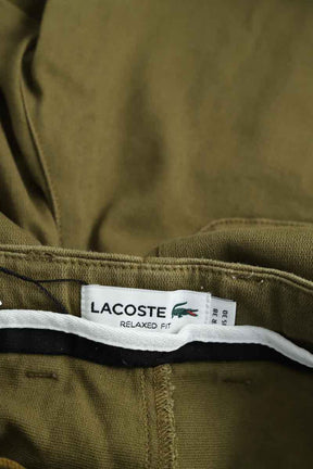 Pantalon droit Lacoste  Kaki