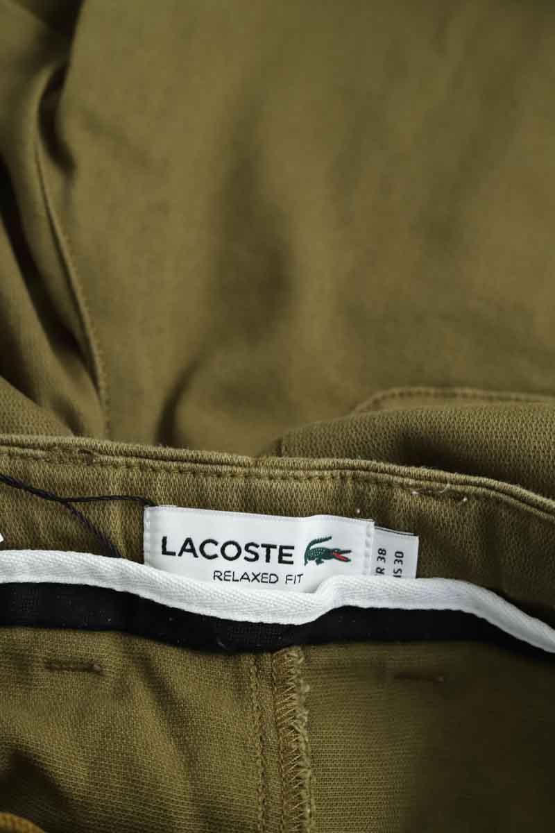 Pantalon droit Lacoste  Kaki