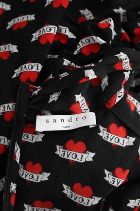 Robe Sandro  Noir