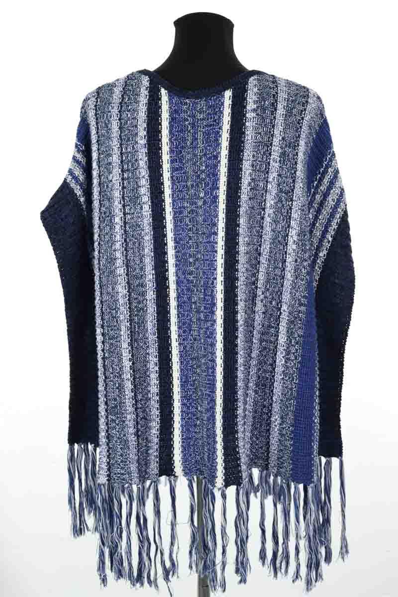 Poncho Claudie Pierlot  Bleu