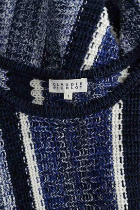 Poncho Claudie Pierlot  Bleu